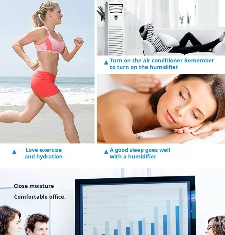 Household bedroom humidifier double spray large mist volume atomizing moisturizing Diffuser Ultrasonic Mini Aroma Air Purifier