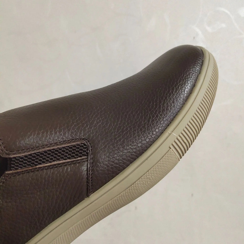 2025 Shoes Man 100% Genuine Leather Man Flat Shoes Casual Loafers Slip On Flats Shoes Moccasins Man Driving Shoes