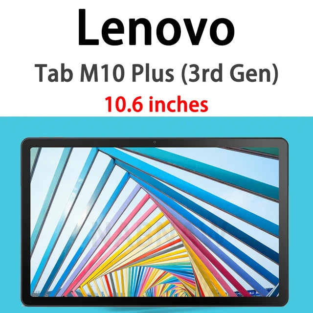 3pcs Tempered Glass For Lenovo Tab M10 HD Plus 2nd 3rd Gen 10.3 10.1 10.6 TB-X605F X606F X306F TB-128FU Screen Protector Film