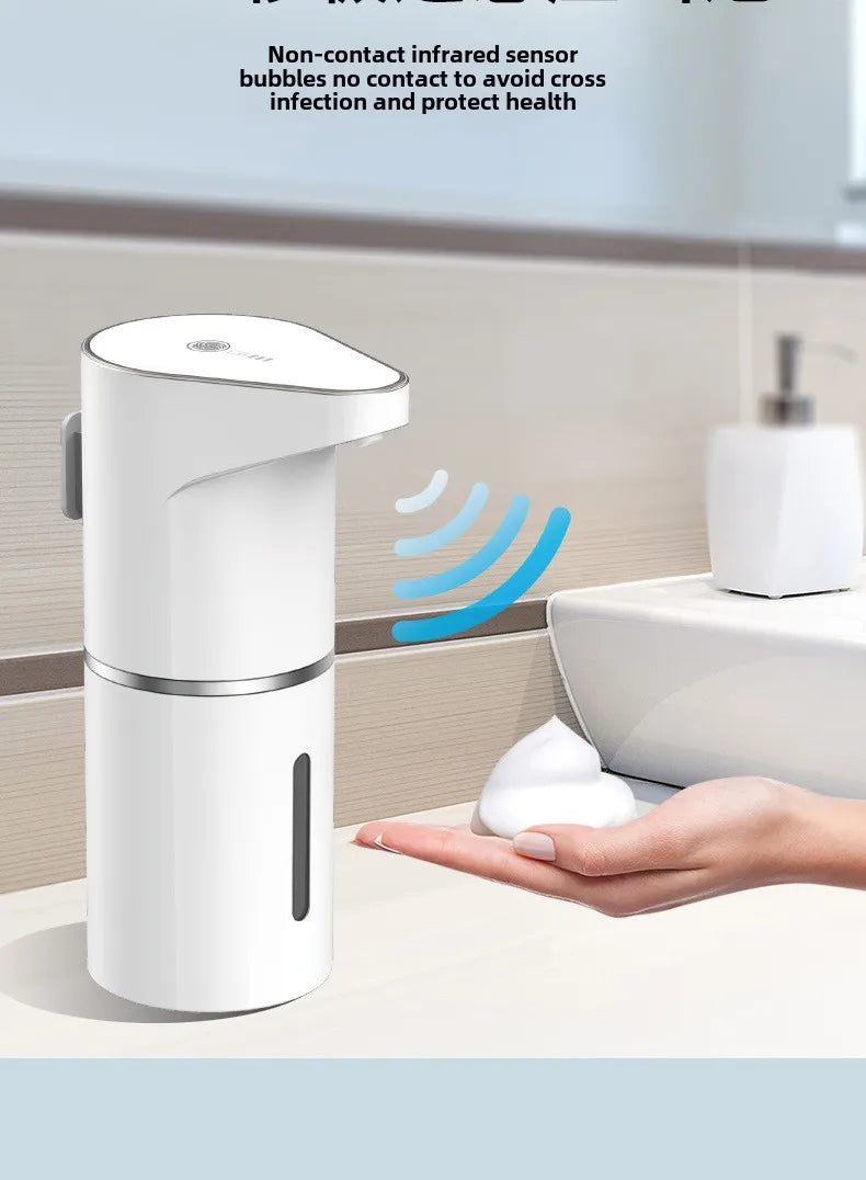 Household energy sensing multi gear contactless wall mounted vertical hand sanitizer rechargeable soap dispenser foam machine