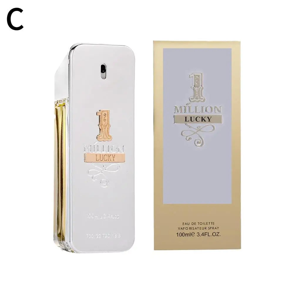 Golden Millionaire Luxury Perfume For Men Long-Lasting Woody Leather Fragrance Aromatic & Charming Masculine Scent Eau De Parfum