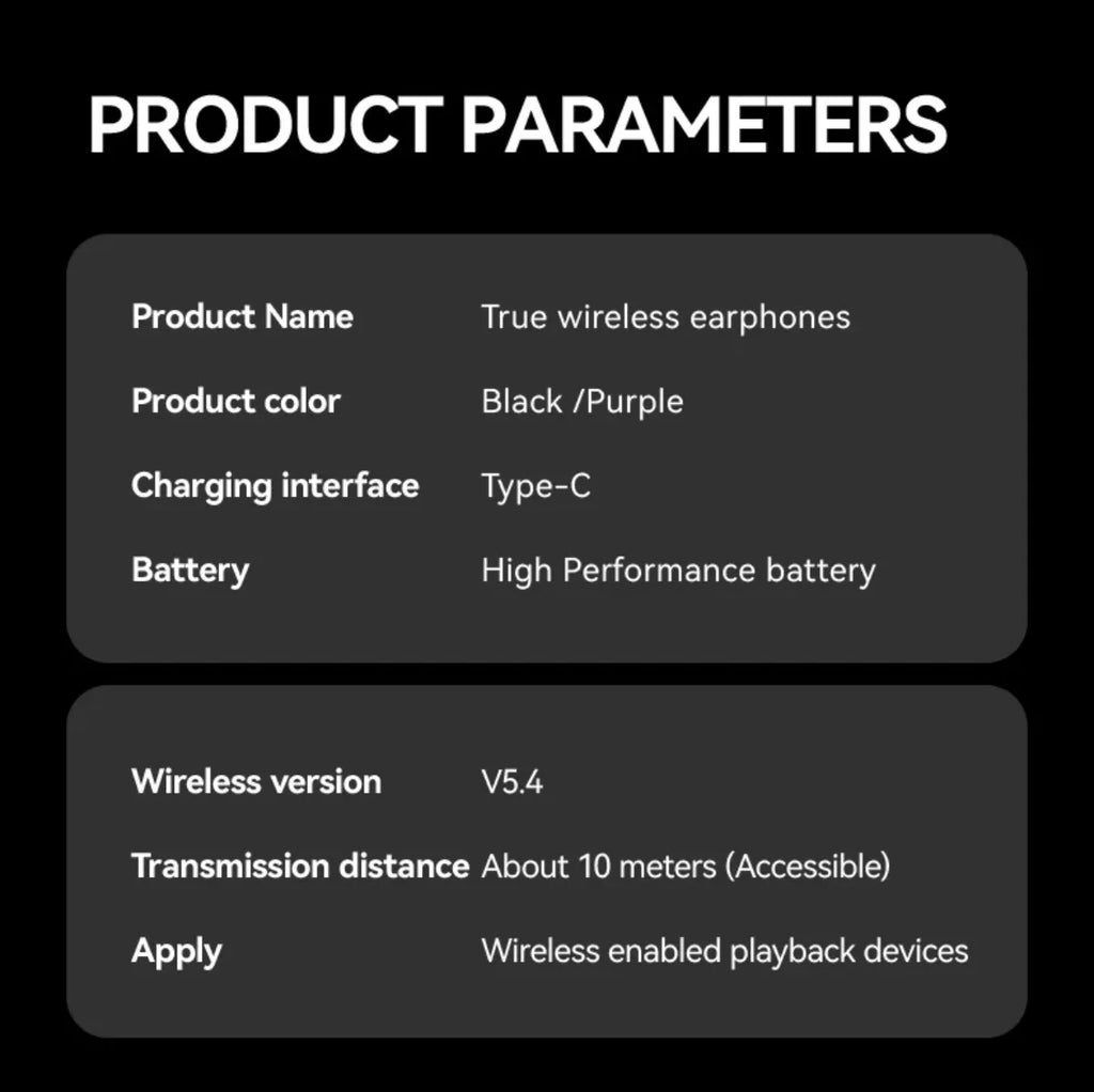 Wireless Ear Clip Earphones with Touch Screen 144 Languages AI Real Time Translation Headphones Smart Bluetooth Earbuds Device