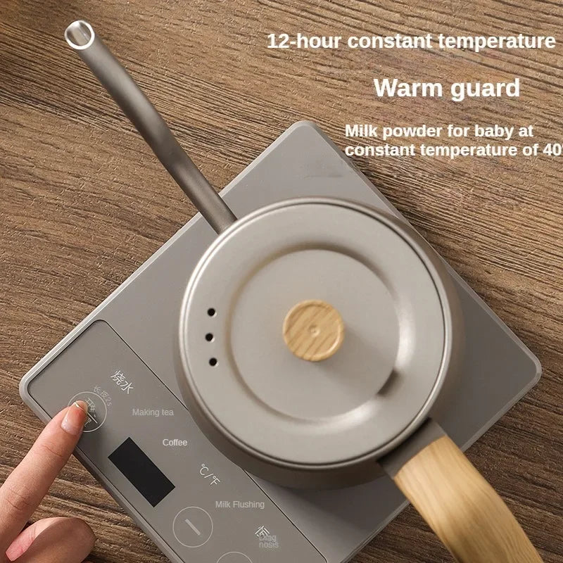 1000W Slim Mouth Pot Temperature Control Water Pot Tea Pot 220V Gooseneck Electric Coffee Pot Manual Brewing Coffee Pot