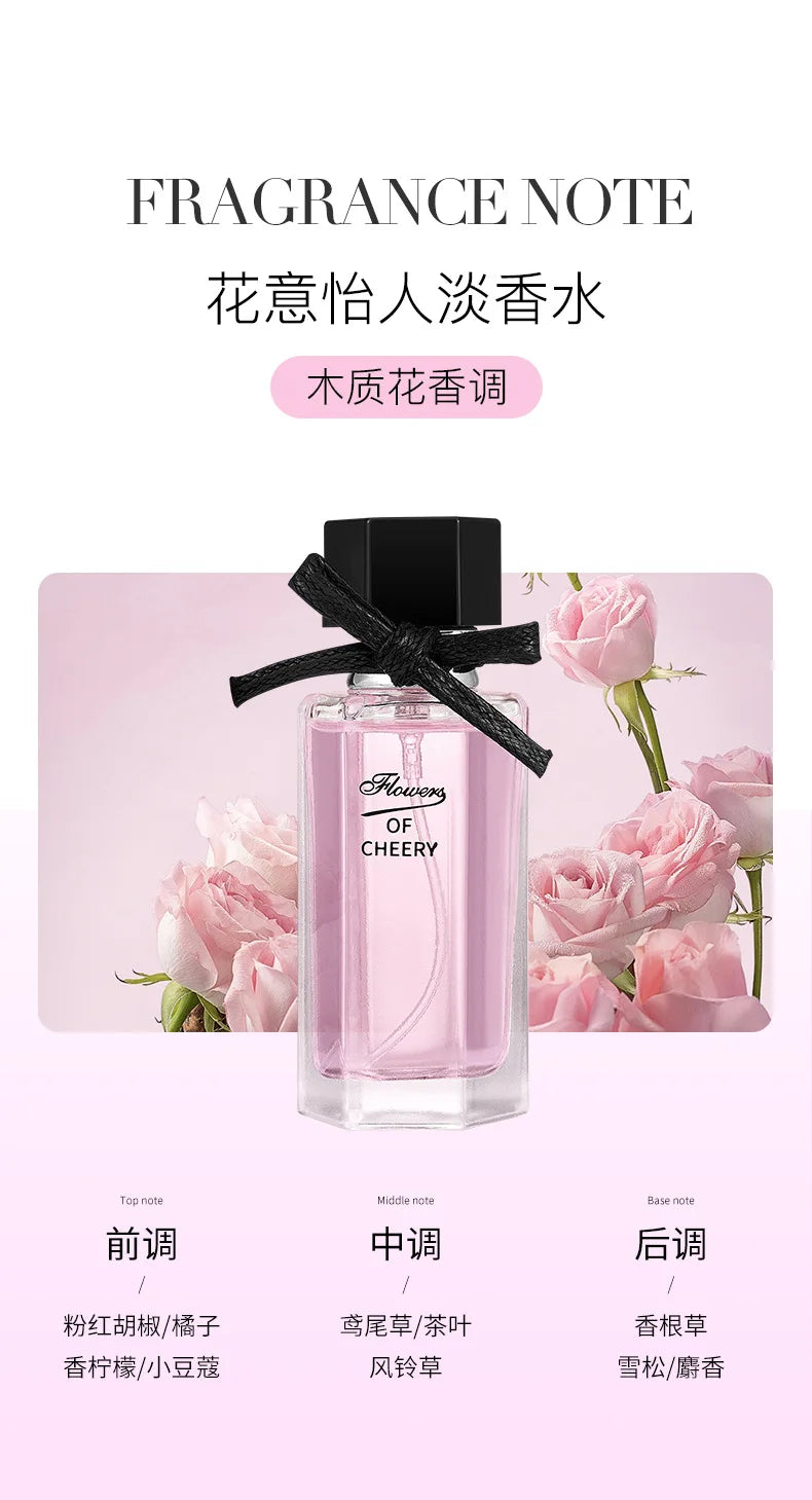 Original Women Perfume Gift Box Perfumes Set 4PCS*25ML Long Lasting Fresh Fragrance Eau De Toilette Gift For Women Men Pheromone