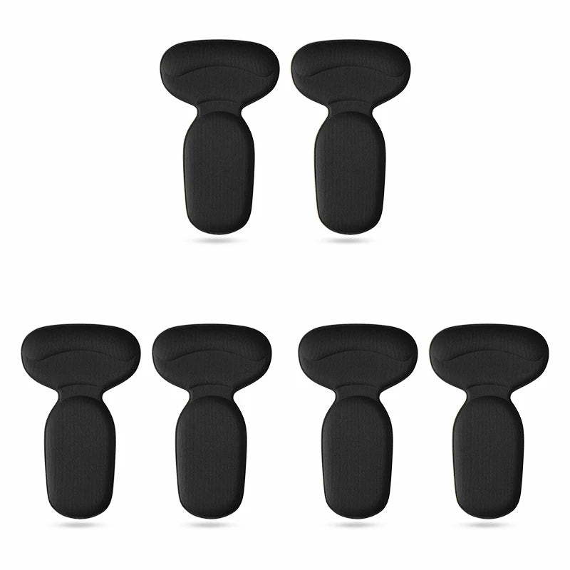 3/6Pairs Heel Pad With Insoles Attached To The Heel, Memory Foam Insoles High Heels, Anti-Wear Shoe Heel Pads