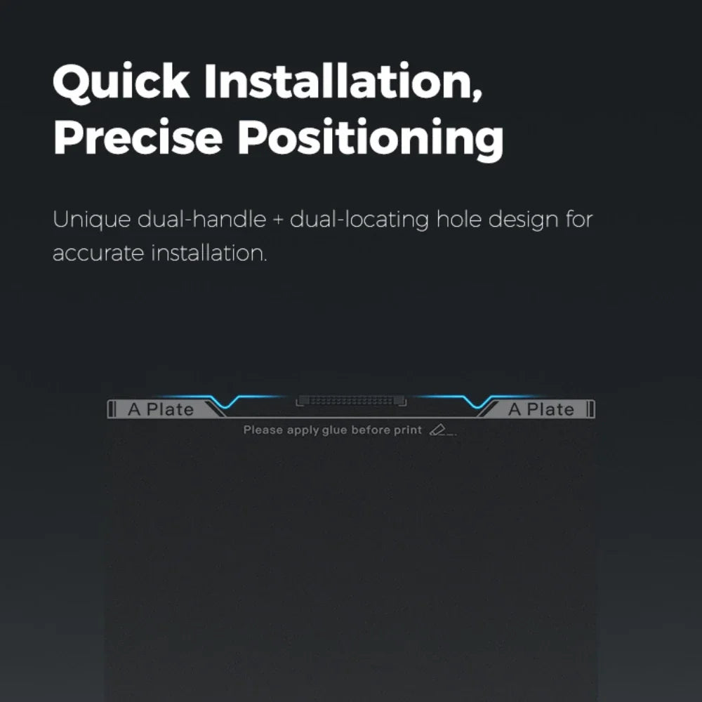 Original Creality Epoxy Resin Build Plate 235X235mm Excellent Adhesion High Flatness Strength for K1C or K1 SE 3D Printer Parts