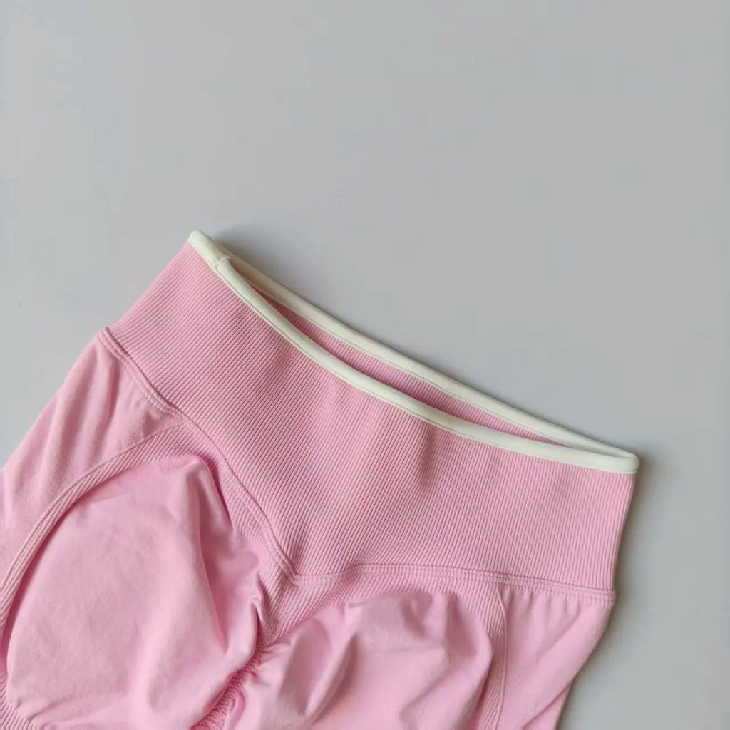 Seamless High Waist Yoga Pants Women Tummy Control Leggings Stretchy Soft Workout Running Leggings Comfortable Gym Sports Tights