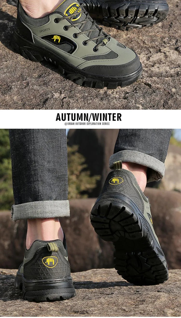 New Man workwear shoes Men's Outdoor travel non slip Sneakers Fashion versatile Shose comfortable Trend male footwear Zapatos