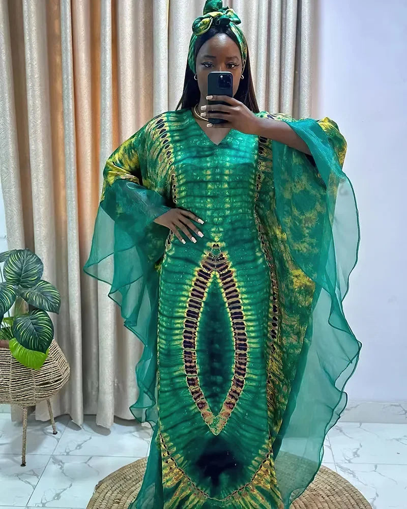 African Women Dresses Traditional African Clothing Ankara Clothing Middle Eastern Vintage Robe Tunic Muslim Kaftan Maxi Dress