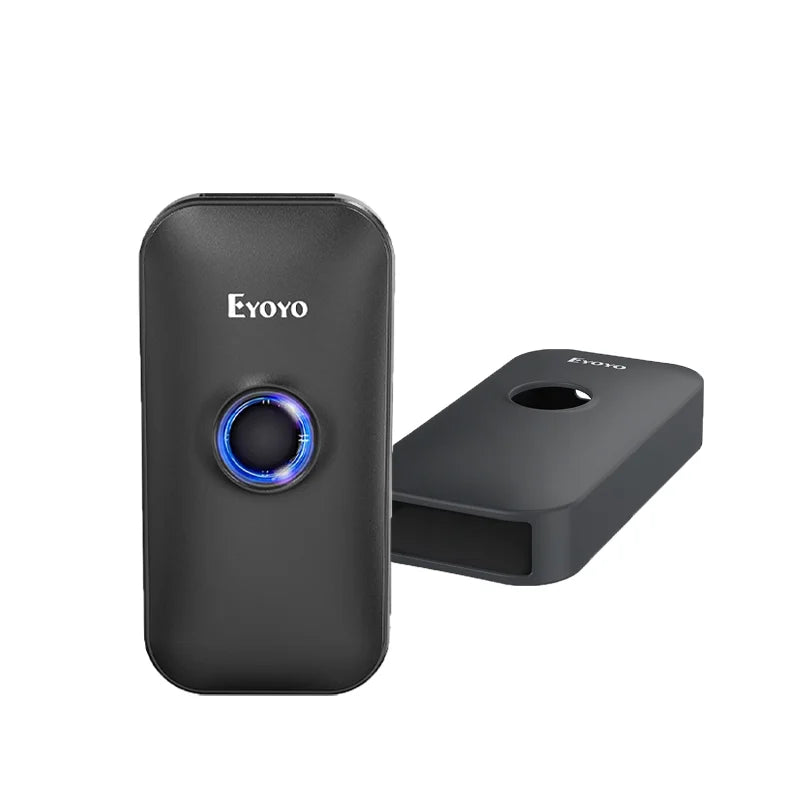 Eyoyo EY-009L Mini 1D Laser Bluetooth Barcode Scanner UPC/EAN/Codabar Code Reader. Support Hide/Add Custom Prefix/Suffix Digits