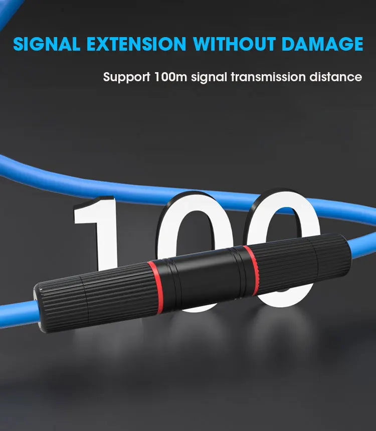 ZoeRax RJ45 Connector Waterproof IP67 Ethernet Network Cable Connector Coupler Outdoor Lan Coupler Adapter Female for Cat5e CAT6