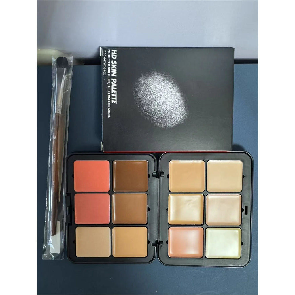 12color Makeup Face Foundation Blush Essentials Palette MAKEUP TOOL