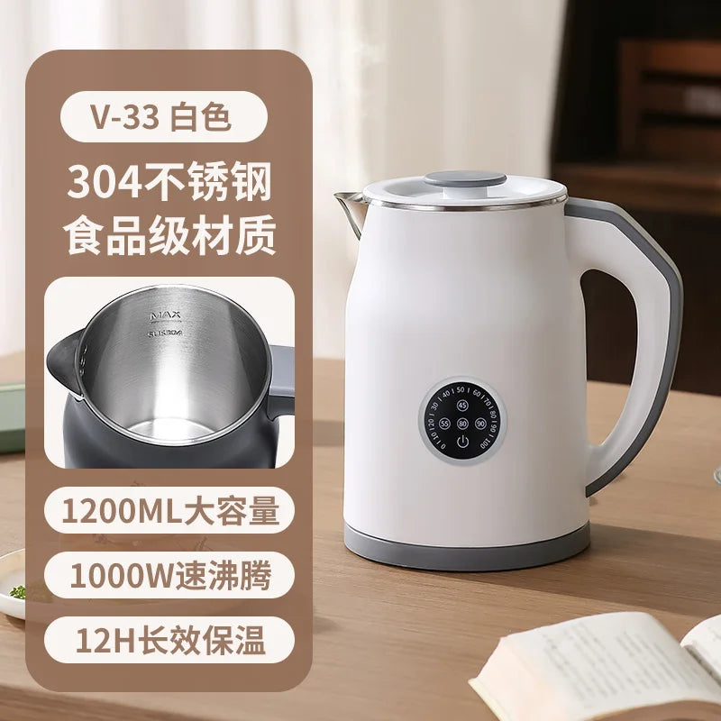 110V/220V Electric Kettle Smart Home Appliance for USA Japan Canada with Keep Warm Function AH