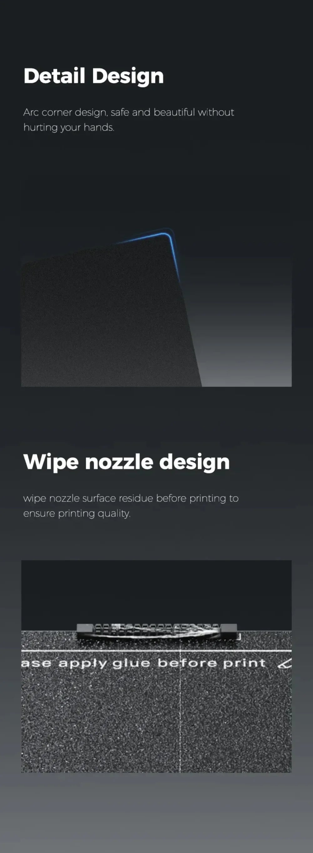 Original Creality Epoxy Resin Build Plate 235X235mm Excellent Adhesion High Flatness Strength for K1C or K1 SE 3D Printer Parts