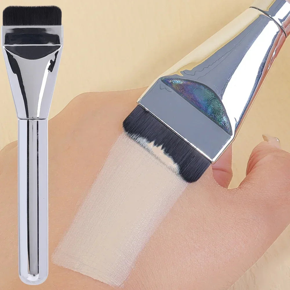 Ultra Thin Foundation Makeup Brushes 20PCS Soft Lightweight and Flat Face Contouring Shadow Brush Blending Mask Cosmetic Tools