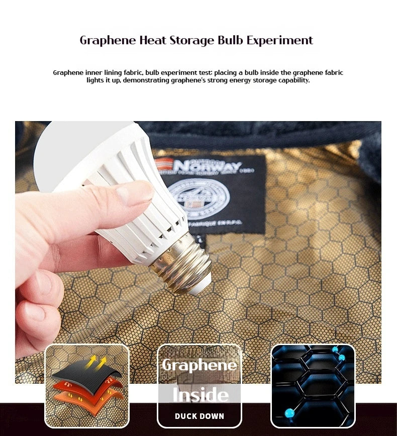 Men's Winter Jacket Large Size Thick Jacket for Men Middle-aged and Elderly Dad's Clothing Men's Sports Coat Norway Man Clothing