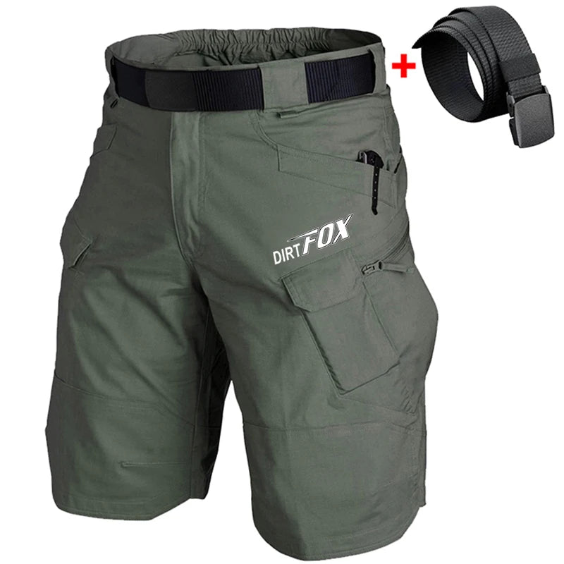 DIRTFOX Motorcycles Racing Bicycle Downhill Short Pants Mountain Bike Shorts Tactics Cargo Bottoms Culottes Pantaloni Mtb Enduro