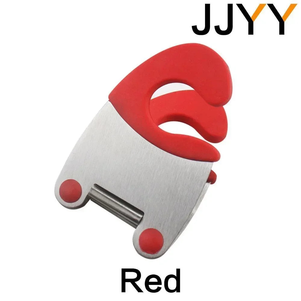 Stainless Steel Pot Spoon Holder, Anti-Scald Silicone Grip Pot Clip Holder For Spoon, Kitchenware Bowl Clip, Cooking Utensils