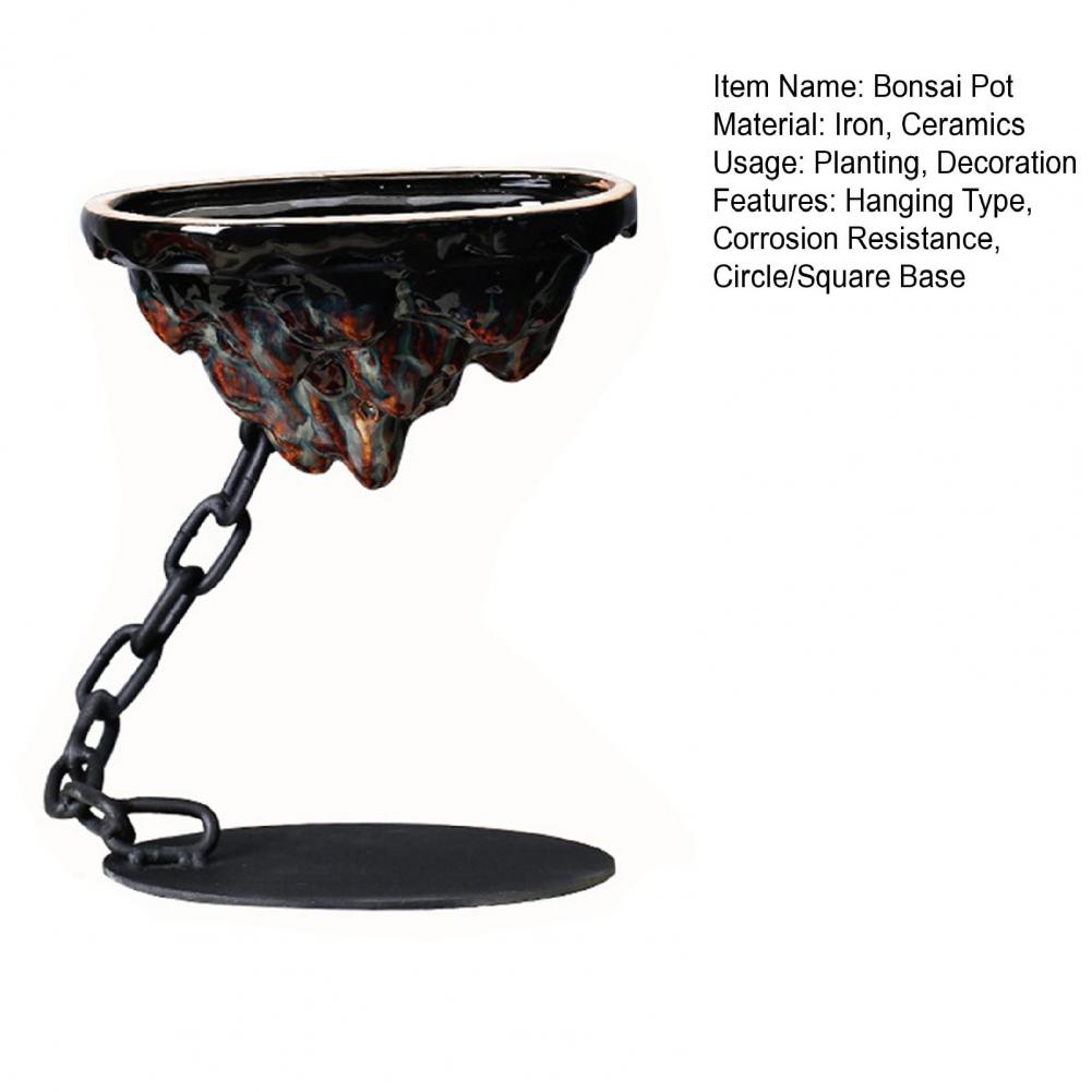 Bonsai Planter Creative Bamboo Resin Fashion Pot Ceramics Pot Garden Supplies Succulent Planter Pot Succulent Planter Pot