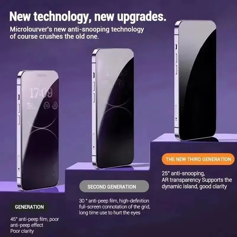 NNBILI 3Pcs Dust free Installation Tempered Glass For iPhone 13 14 16 15 11 12 17 Pro Max 17Air 15 16 14 Plus X Screen Protector