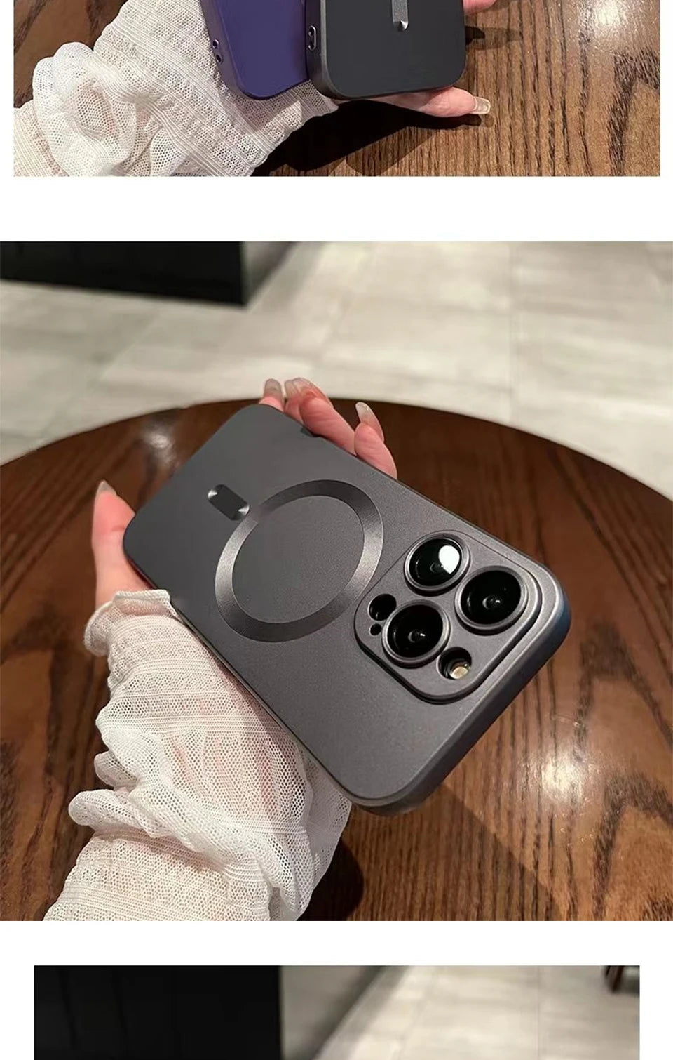 Original For Magsafe Magnetic Wireless Charge Case For iPhone 15 13 12 11 14 Pro Max Plus Silicone Shockproof Cover Accessories