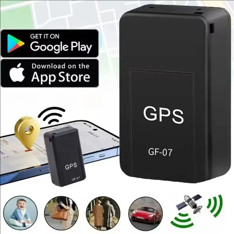 Car GPS Tracker GF07 Vehicle GPS Locator Strong Magnetic Real-time GPS Tracking Device Anti-lost Alarm GPS Position APP