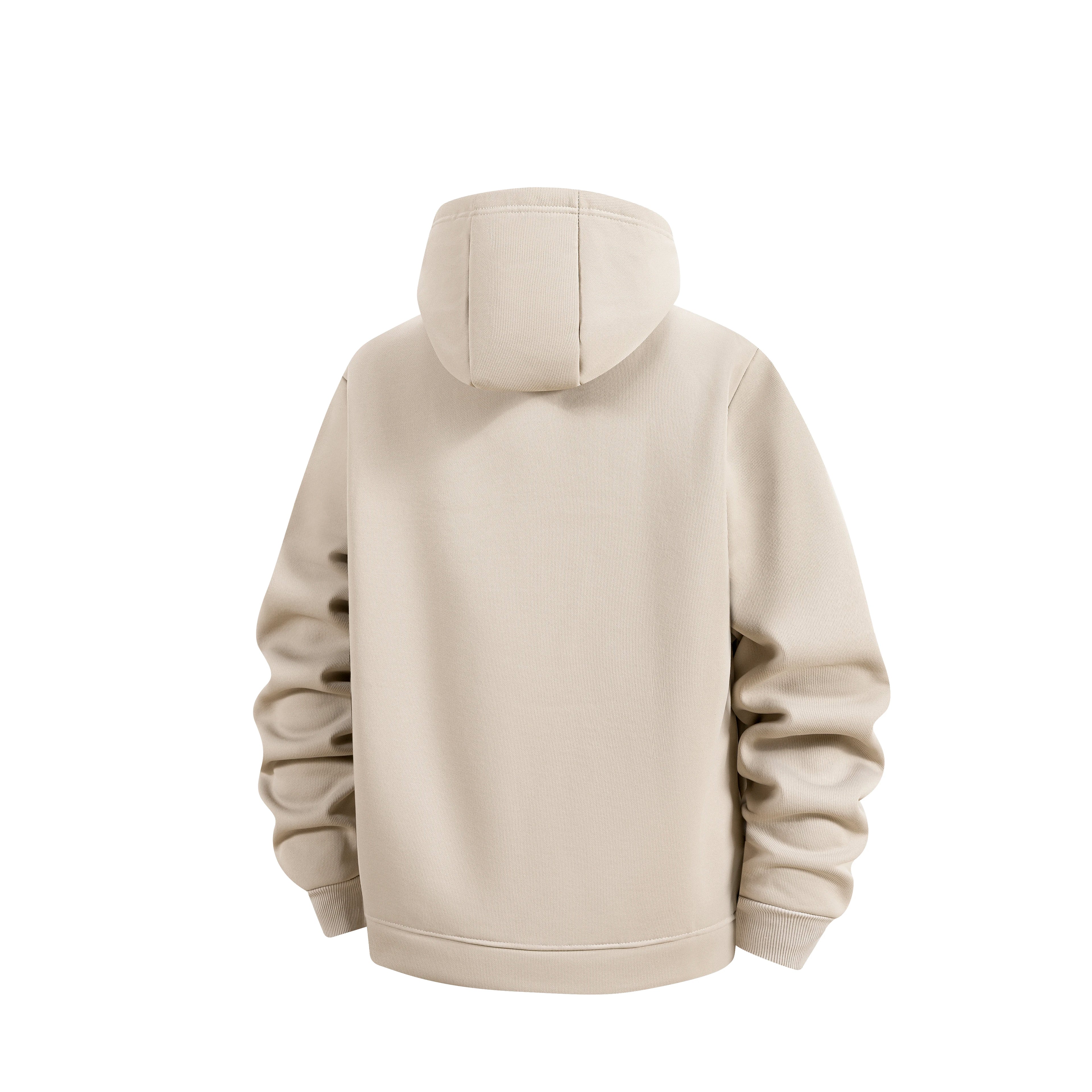 Winter Lambswool Coats Thicken Warm Jackets Long Sleeve Zipper Hoodies Casual Sports Fleece Black Coat Hooded Men Outdoor Jacket