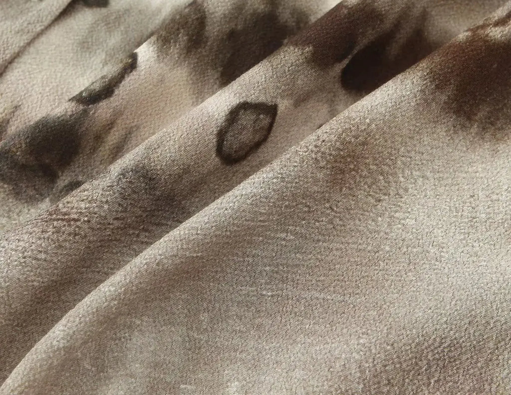 Women's clothing 2025 new fashion casual suits women's clothing European and American style tie-dye printed shirt straight pants