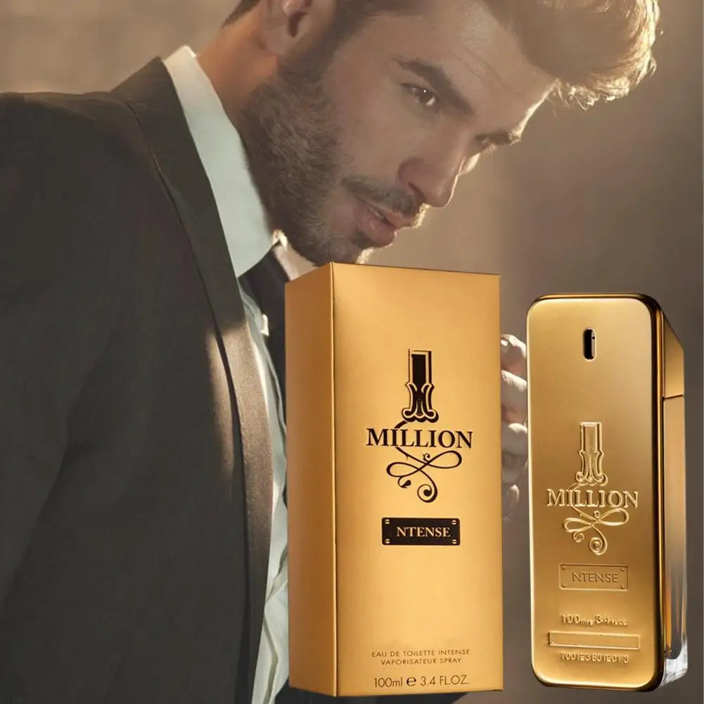 1 million Perfume Man Gold One Million Men's Cologne Luxury Woody Fragrance Eau De Toilette Long Lasting Premium Perfume 100ml