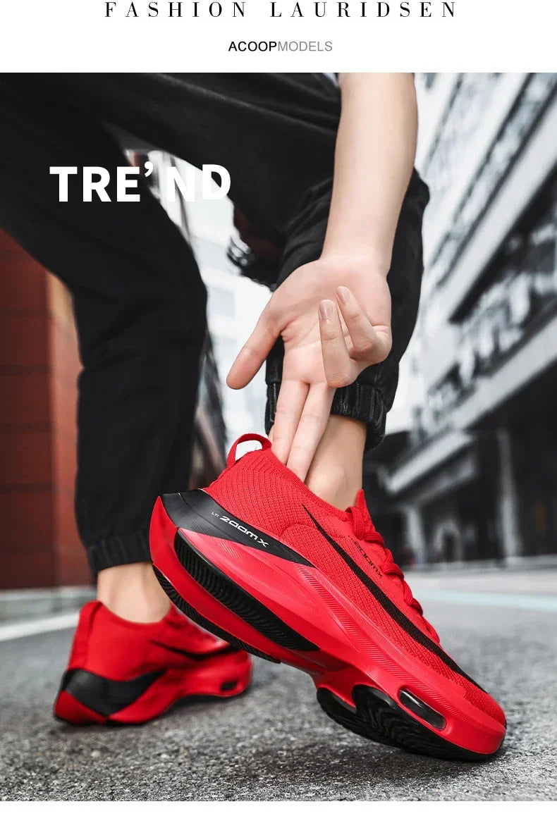 Air cushion Running Shoes Woman Trainer Race Breathable Couple Tenis Shose Unisex Sneakers FashionMen Sneakers zapatillas hombre