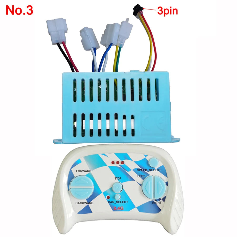 Children's electric car bluetooth remote control receiver with smooth start function,12V rc transmitter all kinds controller