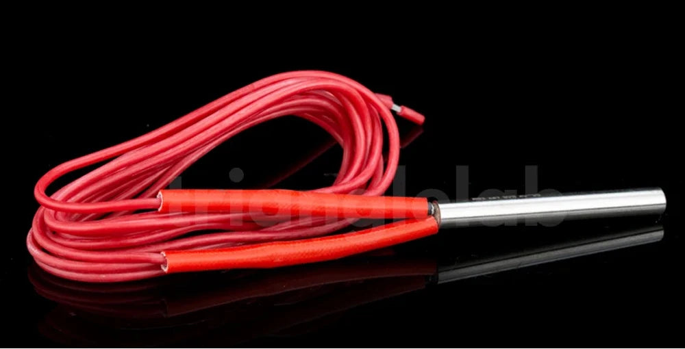 Trianglelab 3D Printer 6*20MM 12V/24V 40W Heater Cartridge With 100CM cable For 3D Printer for PT100 HOTEND Volcano MK8 MK9