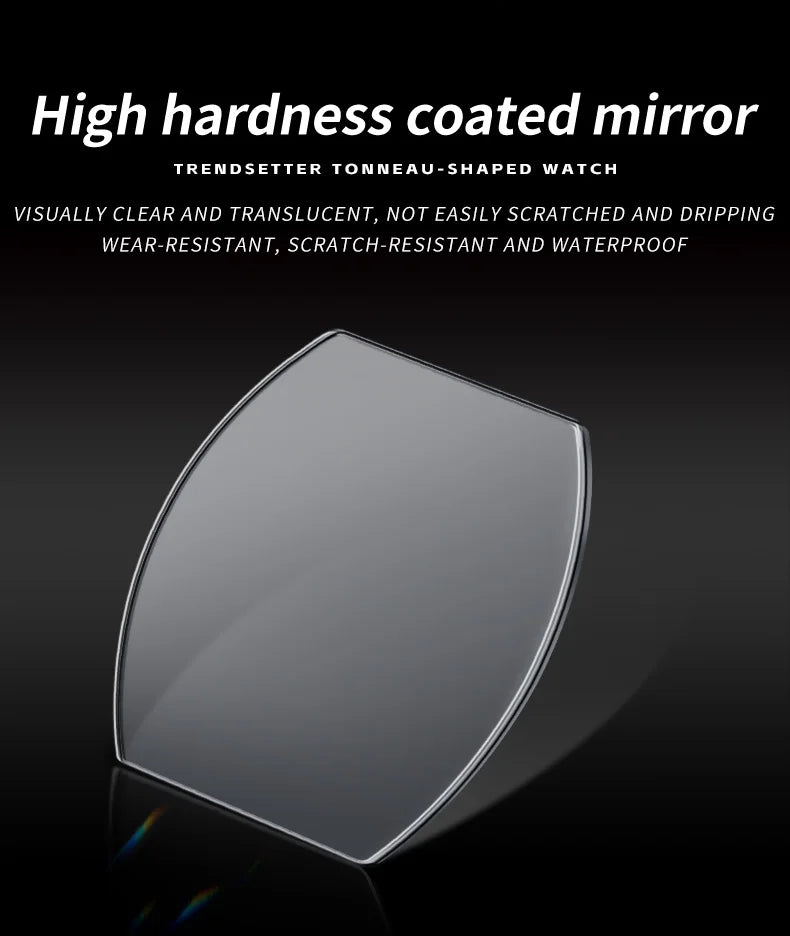 OLEVS Men's Watches Luxury Tonneau Original Top Brand Quartz Watch for Men Waterproof Luminous Week Date Male Wristwatch