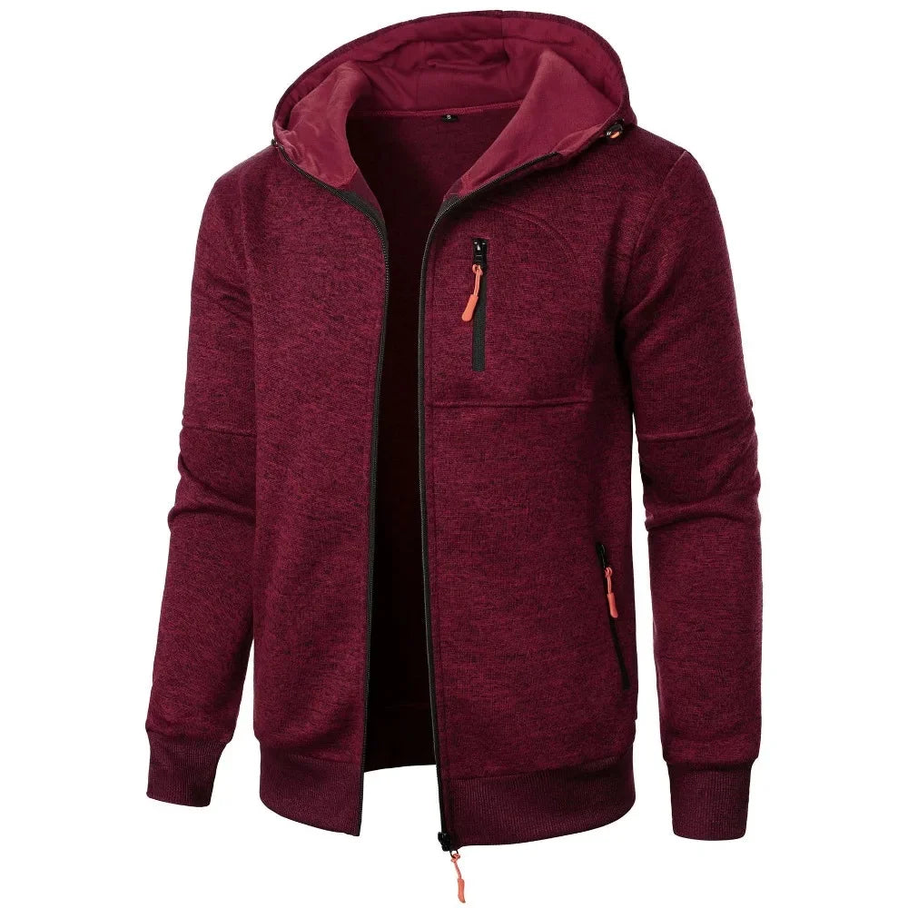 Men's Casual Sweatshirts Hooded Sweatshirt Slim Fit Sportswear Autumn Jacket for Men Tracksuit Streetwear Jackets