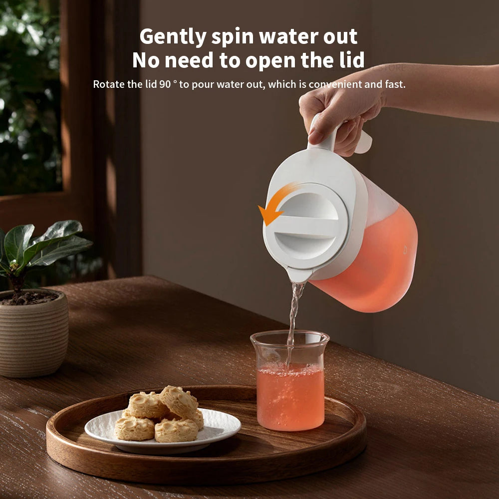 Original New Xiaomi MIJIA Cold Water Pot 1.6L Large Capacity Household Cold Water Pot Coffee Pot Tea Pot Ice Extraction Pot