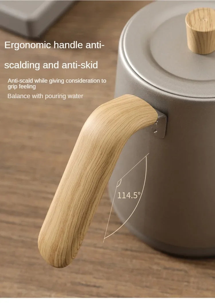 1000W Slim Mouth Pot Temperature Control Water Pot Tea Pot 220V Gooseneck Electric Coffee Pot Manual Brewing Coffee Pot