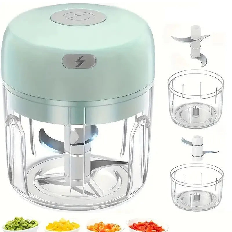 Multifunctional Cooking Machine Automatic Household Meat Grinder Baby Supplementary Food Stirring Minced Garlic ﻿