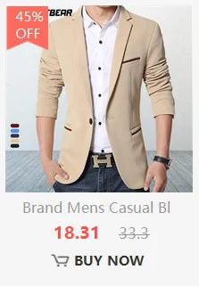 Classic Men's Blazers 5XL Autumn Spring Korean Style Slim Suit Jacket Men Blazer Masculino Clothing Vetement Homme A3F1415