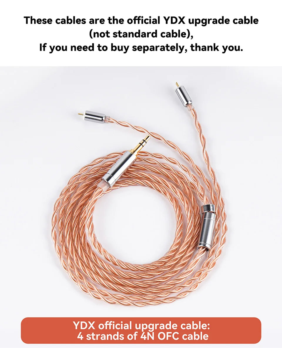 NICEHCK YDX Earbud HiFi Wired Microphone Earphone 14.8mm Dynamic Driver Music Headset With 2Pin Silver Plated OCC Mixed Cable