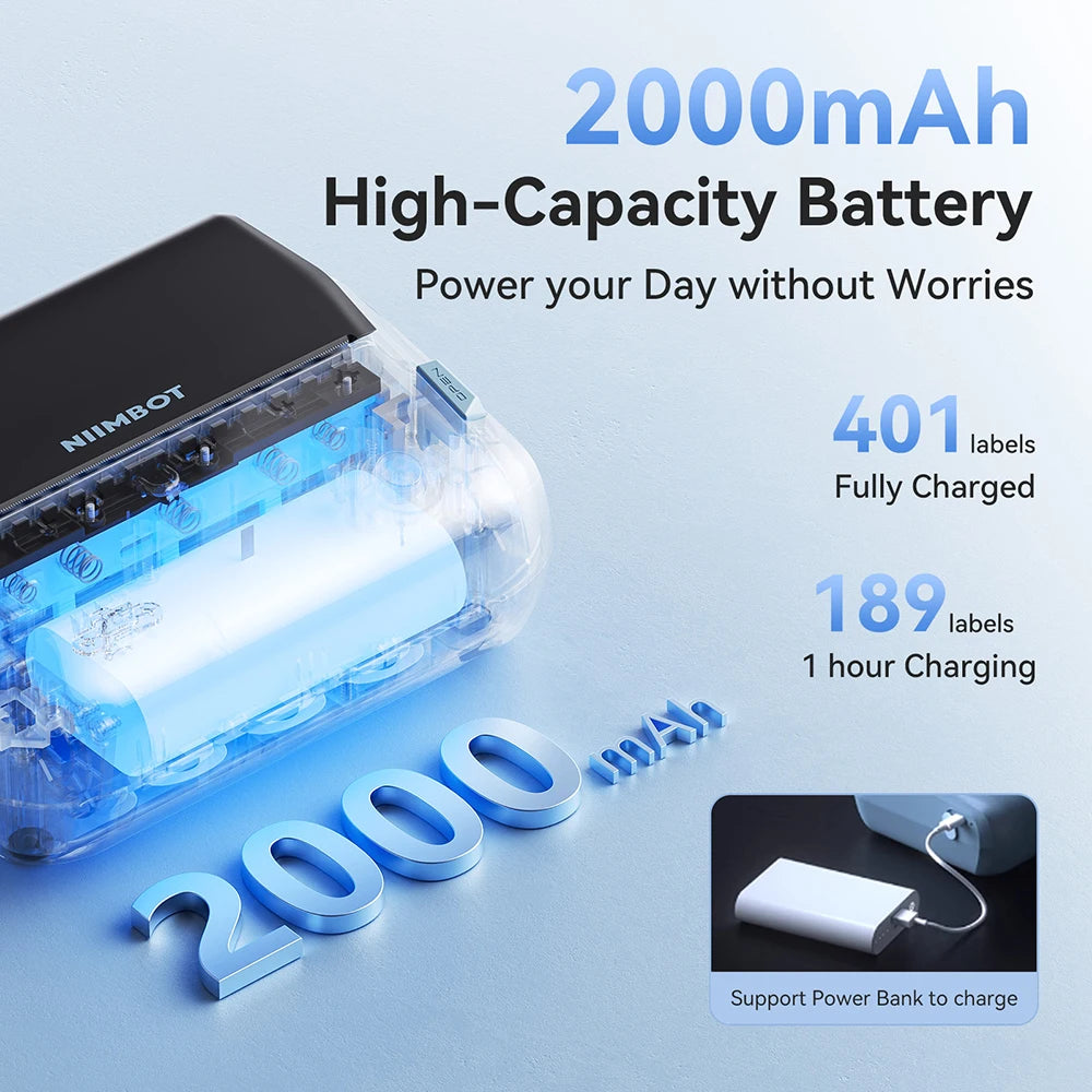 Large Size Labels for Niimbot B4 Label Printer Barcode Price Tag Retail Self-adhesive Stickers for Small Bussiness