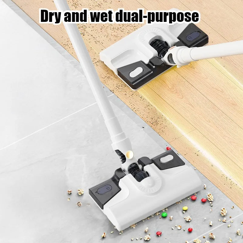 Household Handheld Vacuum Cleaner Lightweight Strong Suction Power Wet Dry Dual-use Wireless Cleaner Portable Cleaning Appliance