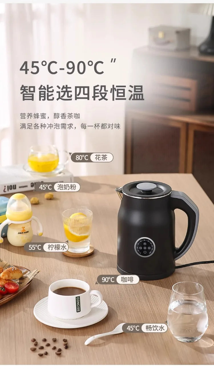 110V/220V Electric Kettle Smart Home Appliance for USA Japan Canada with Keep Warm Function AH