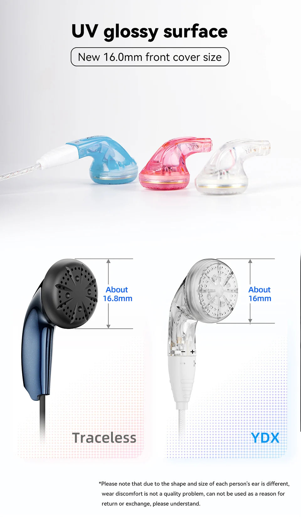 NICEHCK YDX Earbud HiFi Wired Microphone Earphone 14.8mm Dynamic Driver Music Headset With 2Pin Silver Plated OCC Mixed Cable