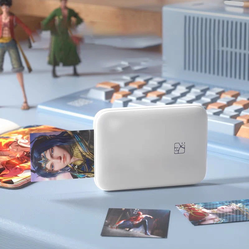 HPRT MT53 Printer Special Photo Paper, Photo Paper, Adhesive Backing Self-adhesive 20 Sheets /40 Sheets