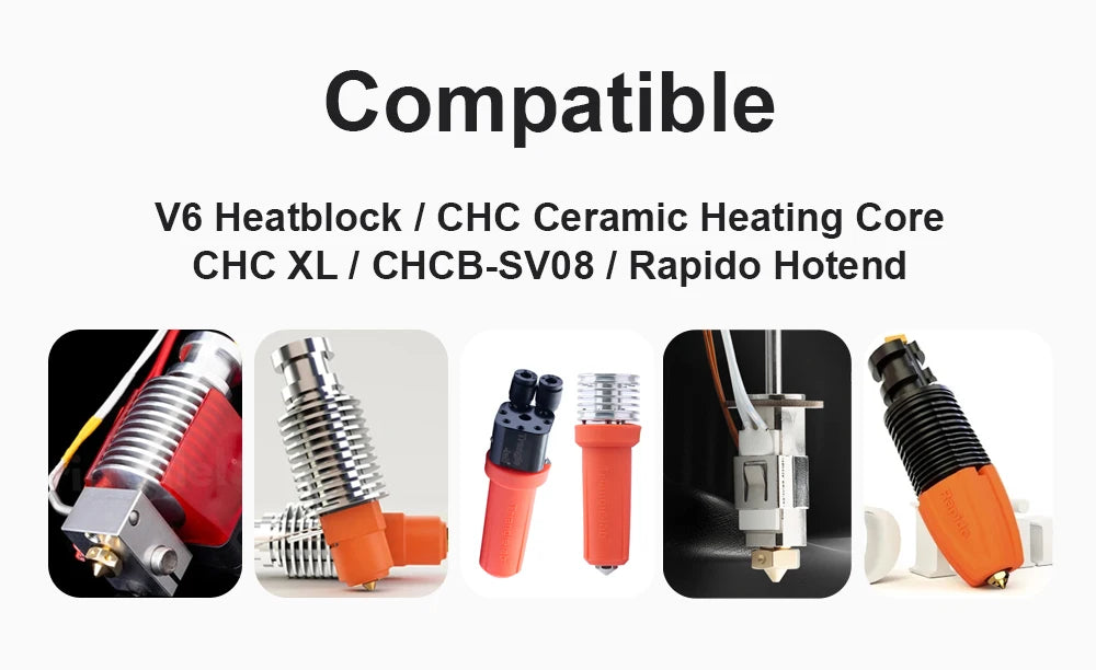 trianglelab BRASS V6 Nozzle for 3D printers hotend 3D printer nozzle for TD6 DDE CHC KIT v6 hotend extruder prusa i3 mk3