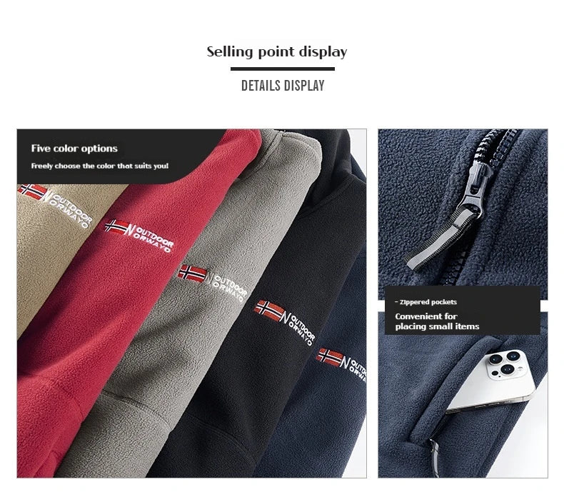 Men's Winter Jacket Large Size Thick Jacket for Men Middle-aged and Elderly Dad's Clothing Men's Sports Coat Norway Man Clothing