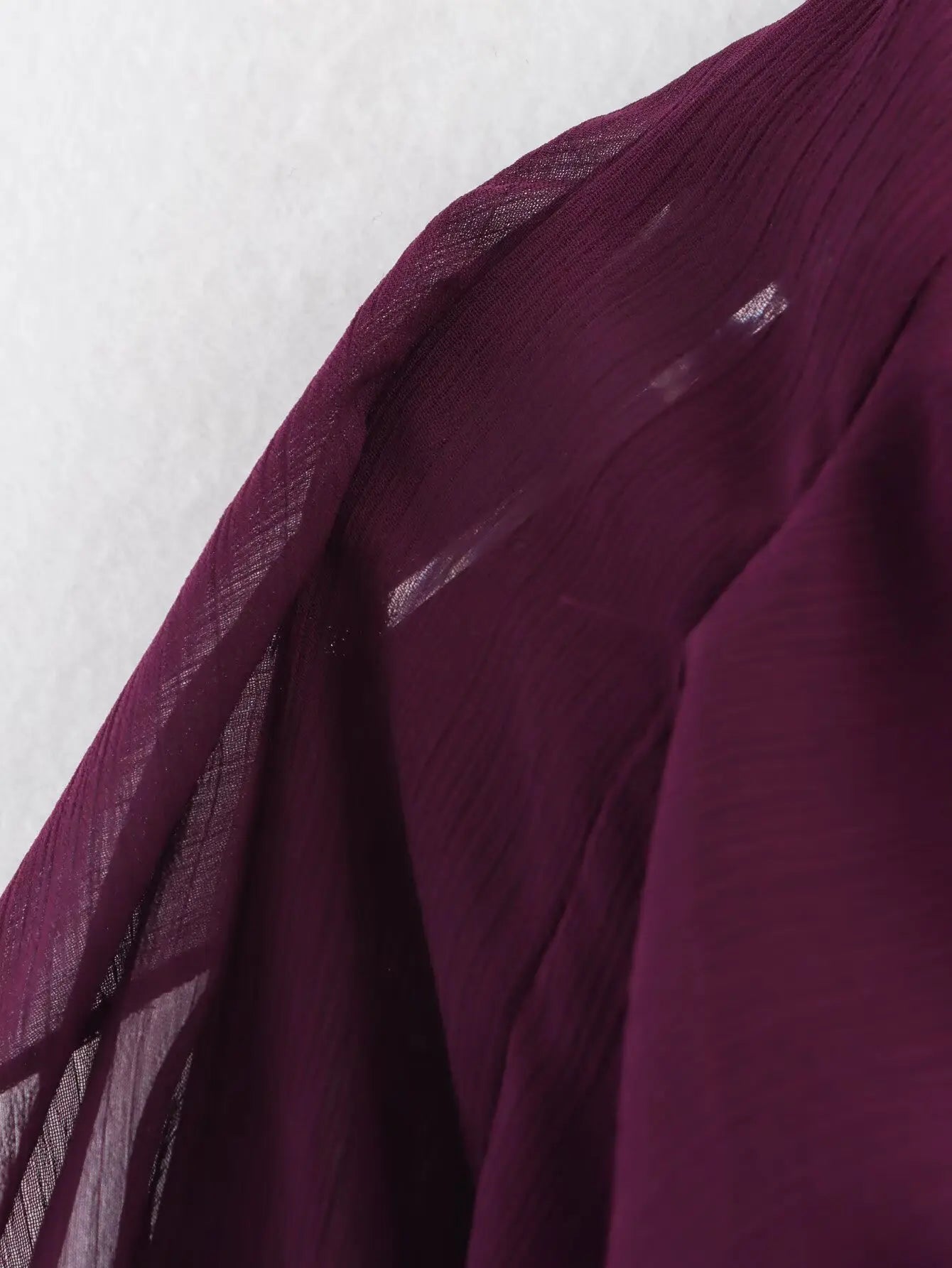 Women's clothing 2025 European new fashion design and ruffled layered decorative V-neck shirt