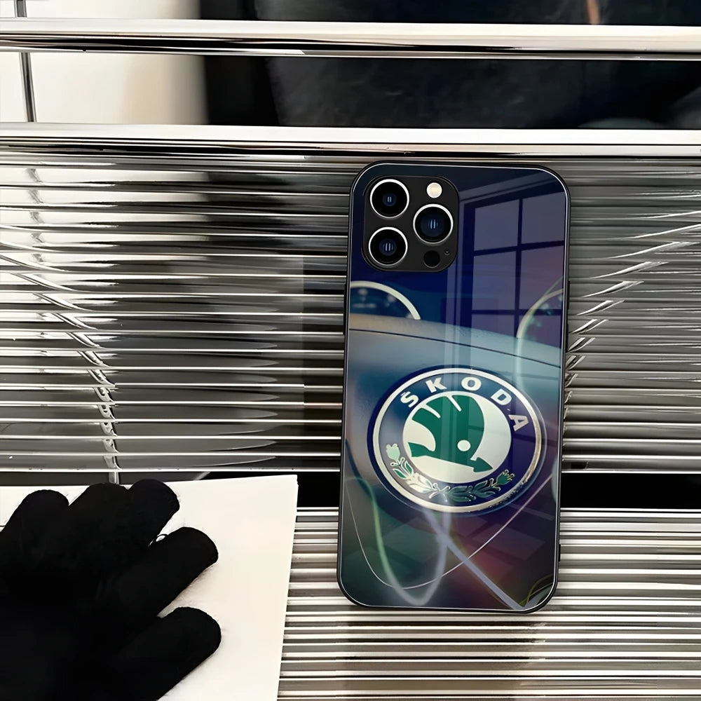 Super Car Design-Skodas Phone Case For IPhone 14 16 Pro 15 Max Plus Suitable For 28-38 13 12 11 X XR XS 8 7 6 MINI SE 2022 Gla