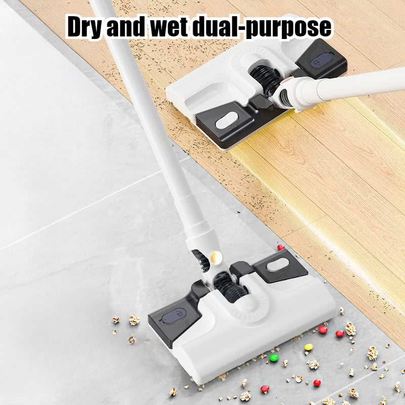 Household Handheld Vacuum Cleaner Lightweight Strong Suction Power Wet Dry Dual-use Wireless Cleaner Portable Cleaning Appliance