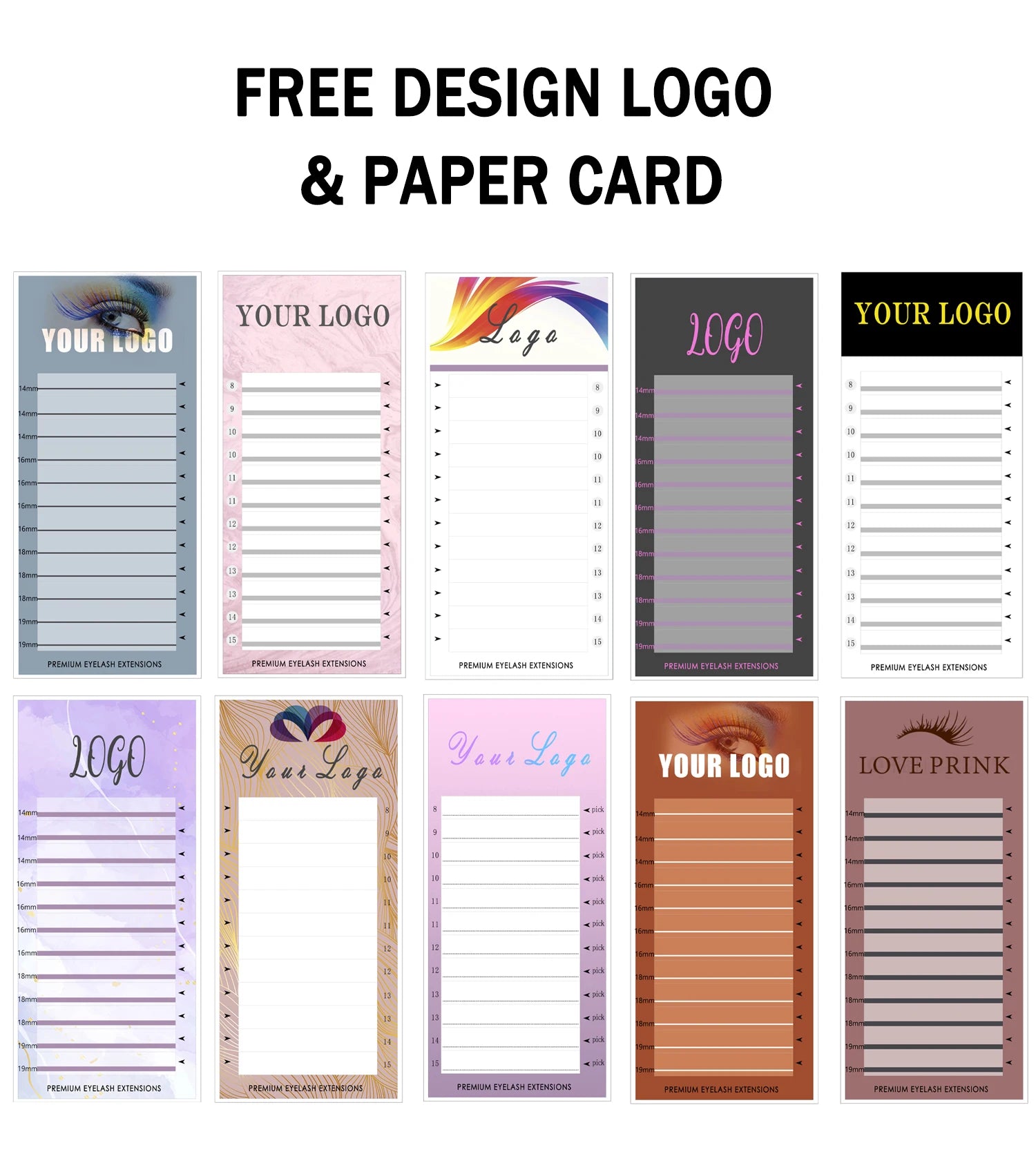 CoMango Wispy Pointy Base Premade Russian Volume Fans 3D 6D 10D 12D 14D 16D Lashes Extension 300 Fans False Mink Eyelashes